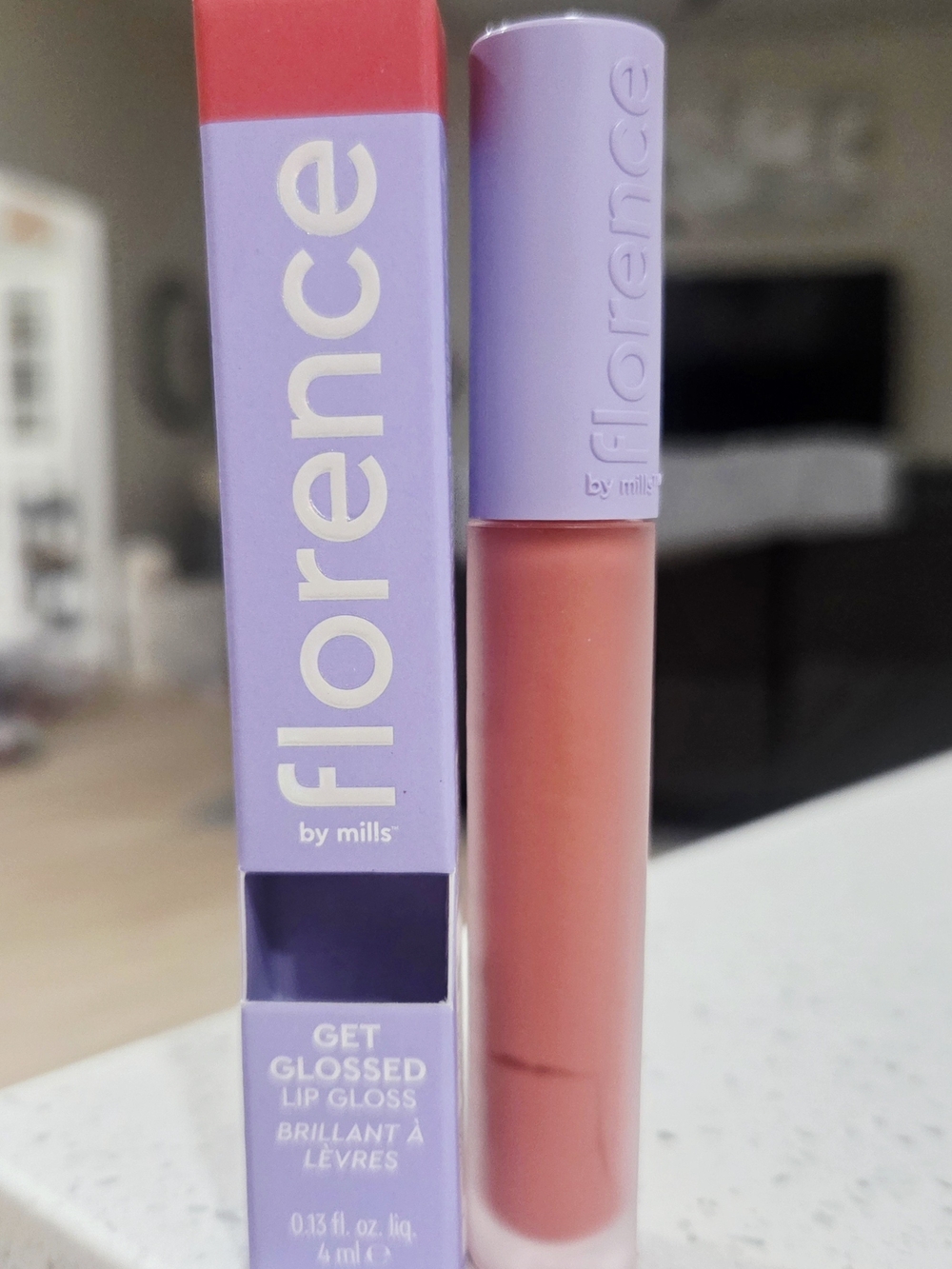 FLORENCE BY MILLS Get Glossed Lip Gloss — Pink Coral Shine